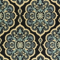 Mainstays hagyományos Roxanne -medál Perzsa kék beltéri akcentus szőnyeg, 2'6 X3'10