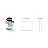 Stupell Industries Spread Kedvesség Pasztell Minta Inspiráló Festmény Szürke Keretes Művészet Nyomtatás Wall Art