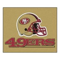 - San Francisco 49ers Tailgater szőnyeg 5'x6 '