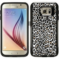 Leopard fehér formatervezés az Otterbo ingázó sorozat esetén a Samsung Galaxy S6 számára