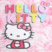 Hello Kitty Girls kapucnis póló és rövidnadrág, cosplay ruhakészlet, Méretek 4-10