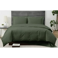 Cannon Solid Percale Green King paplankészlet
