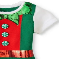 Ünnepi idő karácsonyi ünnepi pulóver ruha