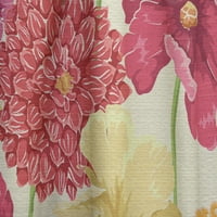 Designart 'Blossom Pink XXX' virágfüggöny panel