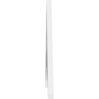 Ekena Millwork 36 W 18 H 1 P hangmagasság Nápoly építészeti minőségű PVC Gable Pediment