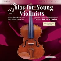 Szólók fiatal Hegedűsöknek: szólók fiatal Hegedűsöknek, Vol: válogatás a hallgatói repertoárból