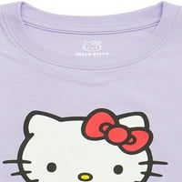 Hello Kitty lányok grafikus póló rövid ujjú, 4-16 méretű