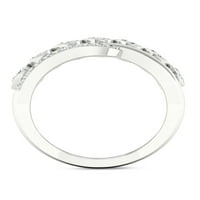 Imperial 1 4ct tdw s sterling ezüst gyémánt szív divat gyűrű