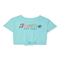Justice Girls Retro Surf színváltó póló, Méretek 5- & Plus