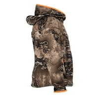 Gyerek és ifjúság Camo Hunting Performance kapucnis pulóver pulóvere, a Realtree, Méret XS-XL