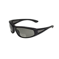 BluWater Babe Winkelman Edition polarizált bifokális napszemüveg férfiaknak ANSI Z87. Fekete W törésálló polikarbonát szürke