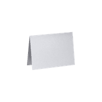 Luxpaper egy hajtogatott jegyzetkert, 7, ezüst metál, csomag