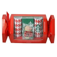 Starbucks dupla bögre piros és ünnepi cukorkacsomagolás ajándék