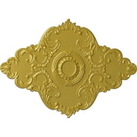 1 8 W 5 8 H 7 8 P Piedmont mennyezeti medál, kézzel festett gazdag arany