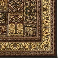 Linon perzsa kincsek hagyományos terület szőnyeg, off-fehér, 2,3 '10'