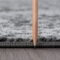 Átmeneti terület szőnyeg damaszt szürke, krém nappali könnyen tisztítható