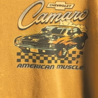 Chevrolet camaro férfi és nagy férfiak amerikai izom hosszú ujjú grafikus póló
