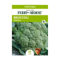 Ferry-Morse 67,5 mg brokkoli waltham zöldség növényi csomagok csomagja