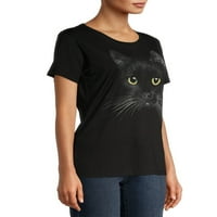 Módja annak, hogy megünnepeljük a nők fekete macska pólóját