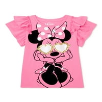 Minnie Mouse Girls Super Cool rövid ujjú póló, 4-16 méret
